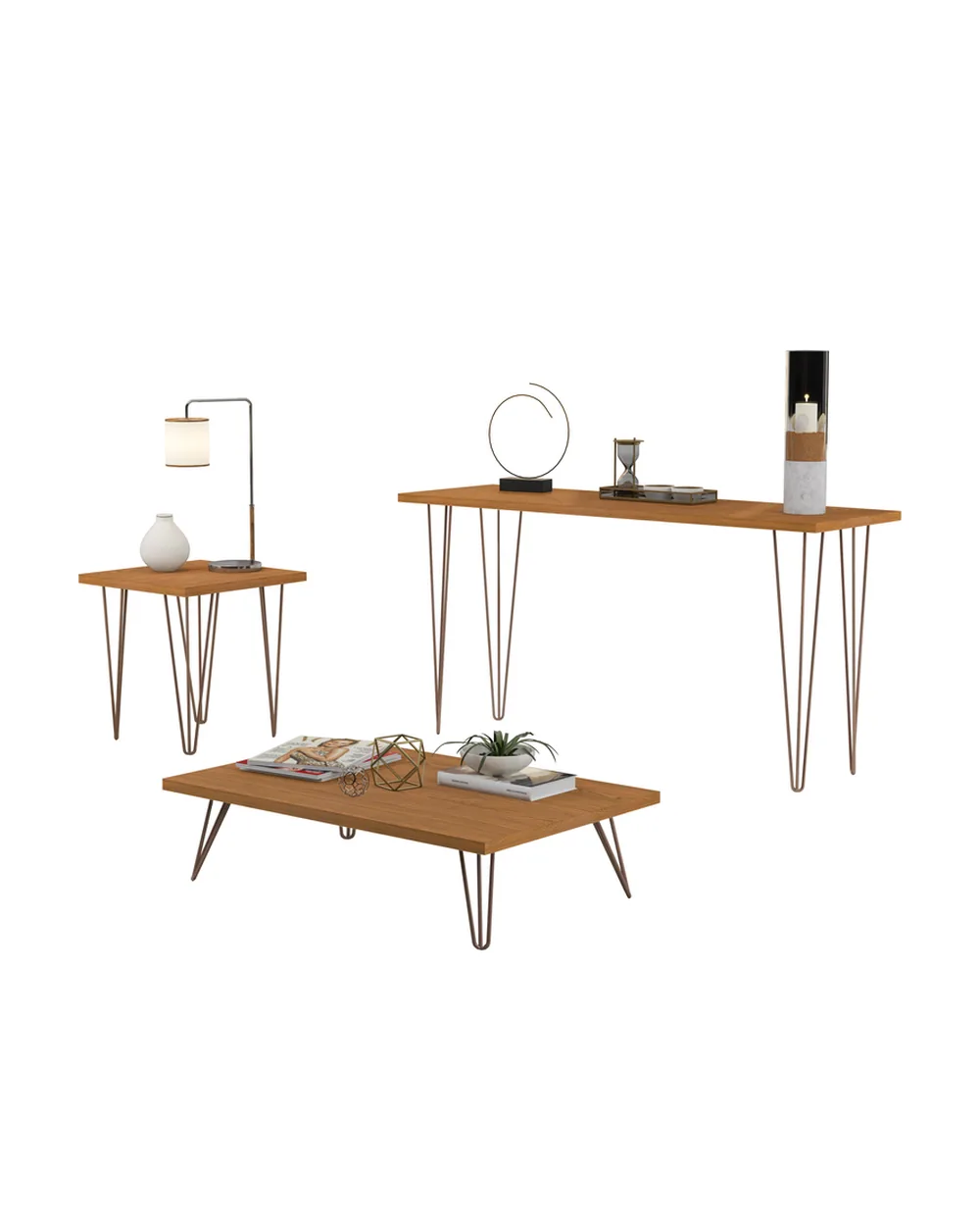 Conjunto aparador, centro e lateral MDM5001